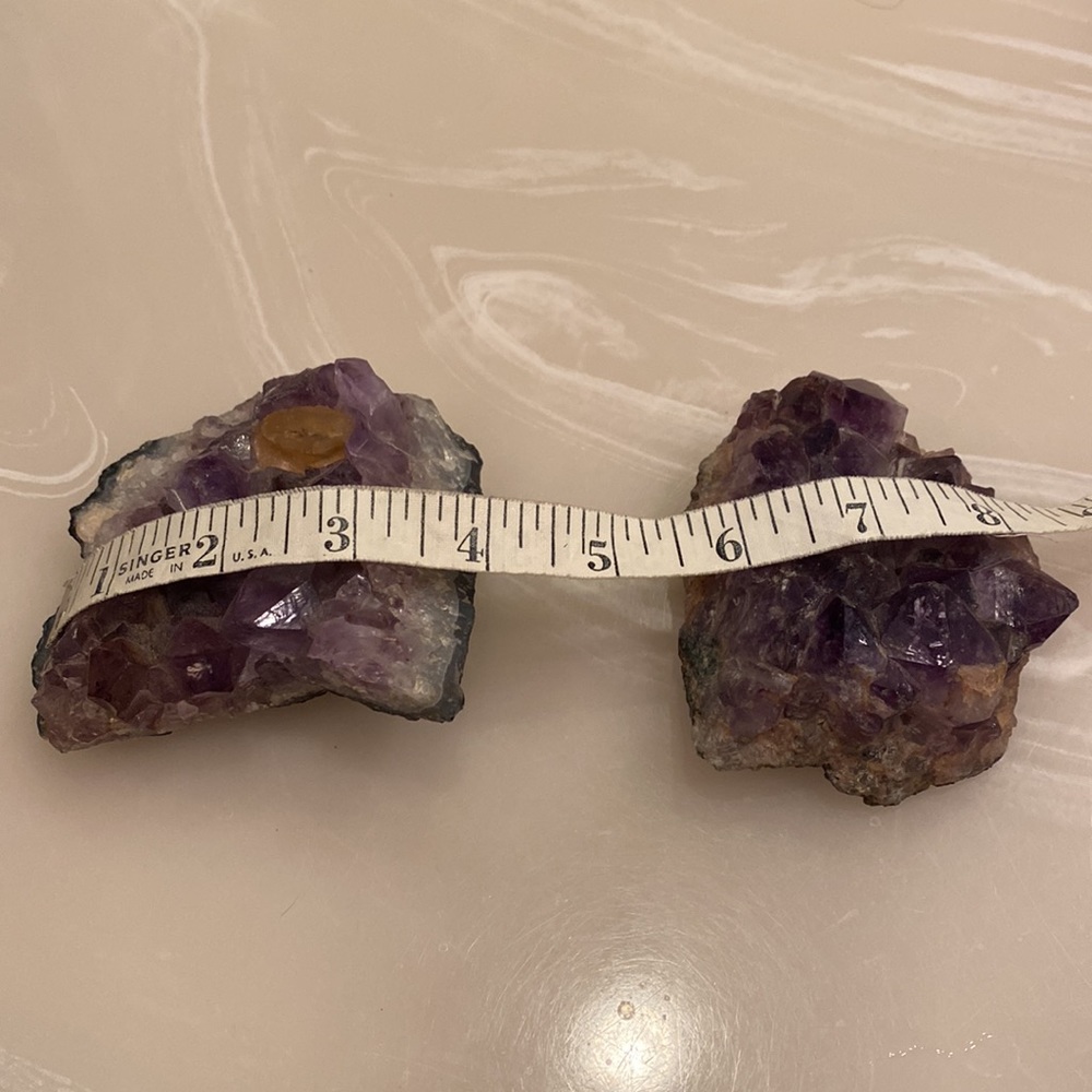 2 Amethyst Geodes - Picture 5 of 5